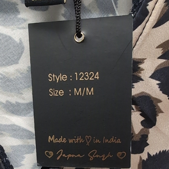 Japna Leopard Print Tank Top. Size Medium. NWT - Picture 3 of 6